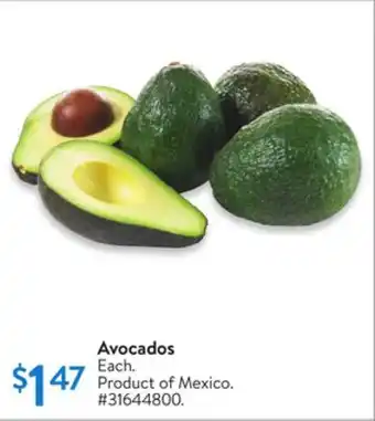 Walmart Avocados offer