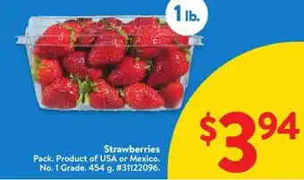 Walmart Strawberries offer