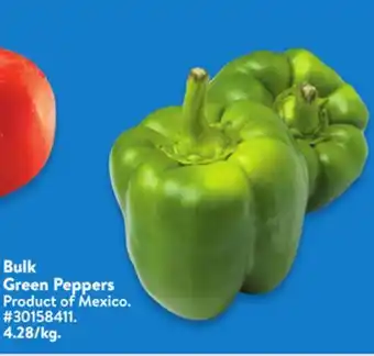 Walmart Bulk Green Peppers offer