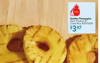 Walmart Golden Pineapples offer