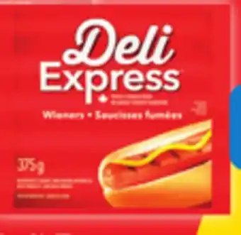 Walmart Deli Express Wieners 375 g offer