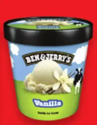 Walmart Ben & Jerry's Ice Cream Tubs offer