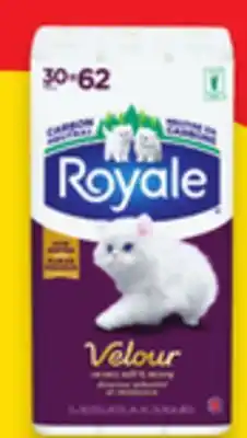 Walmart Royale 147 Velour Sheets Per Roll offer