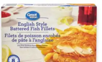 Walmart Great Value Breaded or Battered Fish Fillets offer