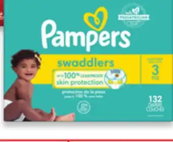 Walmart Pampers Swaddlers Huge Pack Diapers offer
