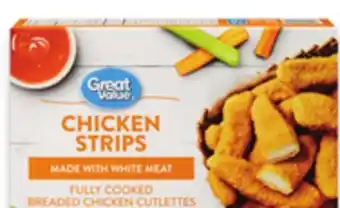 Walmart Great Value Breaded Chicken Strips offer