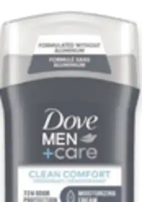 Walmart Dove Men+Care Deodorant offer