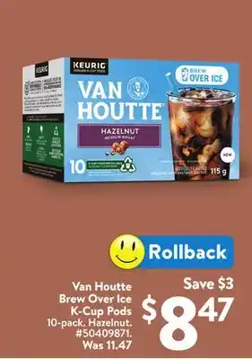 Walmart Van Houtte Brew Over Ice K-Cups Pods offer