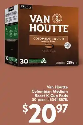 Walmart Van Houtte Colombian Medium Roast K-Cup Pods offer