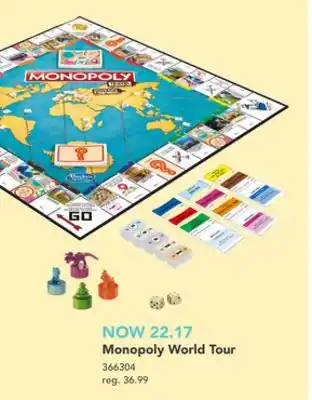 Toys R us Monopoly World Tour offer
