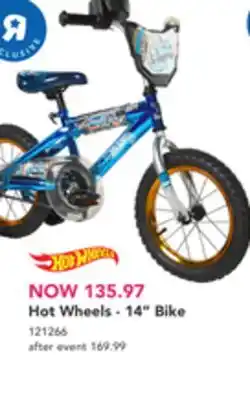Toys R us Hot Wheels 14 Bike offer