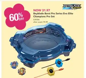 Toys R us Beyblade Burst Pro Series Evo Elite Champions Pro Set offer
