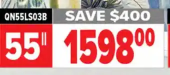 2001 Audio Video SAMSUNG 55 QLED FRAME TV offer