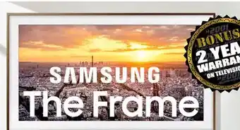 2001 Audio Video SAMSUNG 43 The FRAME Art Mode 4K QLED offer