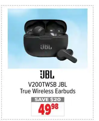 2001 Audio Video JBL True Wireless Earbuds offer