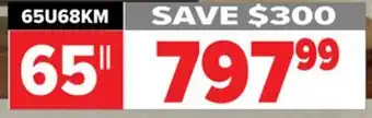 2001 Audio Video Hisense 65 4K UHD QUANT DOT MINI-LED offer