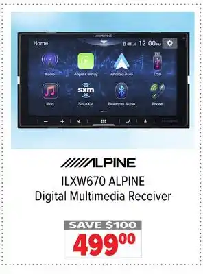 2001 Audio Video ALPINE Digital Multimedia Receiver offer