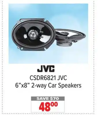 2001 Audio Video JVC 6x8 2-way Car Speakers offer
