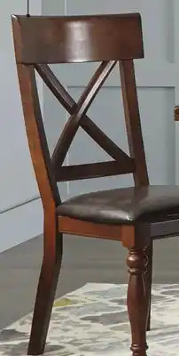 Leon's Kingstown Side Chair - Chocolate offer
