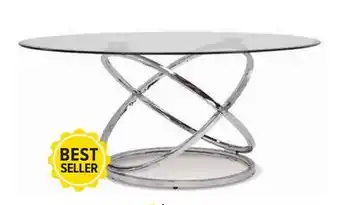 Leon's Axis Coffee Table - Chrome offer