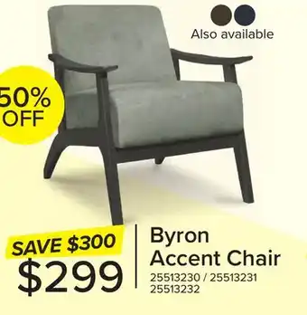 Leon's Byron Accent Chair offer