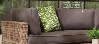 Leon's Caribe 2-Piece Outdoor Sectional and Ottoman - Grey offer