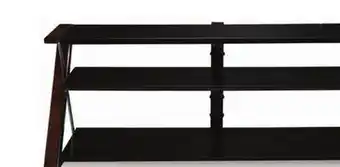 Leon's Merlot TV Stand - Espresso, Black offer