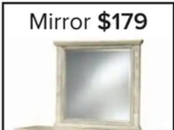 Leon's Emma Mirror - Oak offer