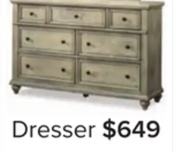 Leon's Emma 7 Drawer Dresser - Oak offer