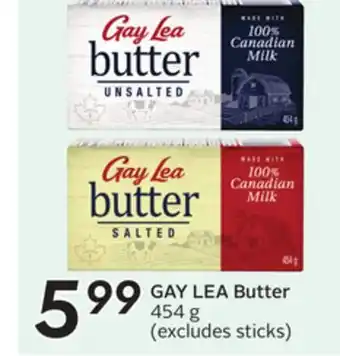 Sobeys GAY LEA Butter offer