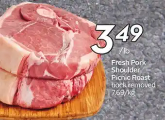 Sobeys Fresh Pork Shoulder Picnic Roast offer