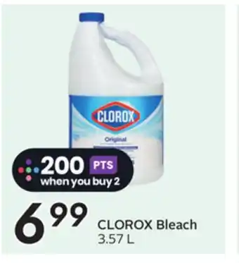 Sobeys CLOROX Bleach offer