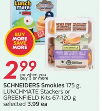 Sobeys SCHNEIDERS Smokies offer