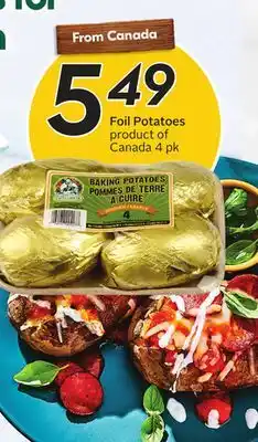 Sobeys Foil Potatoes offer