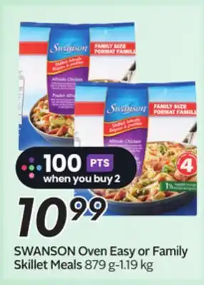 Sobeys SWANSON Oven Easy or Family Skillet Meals offer