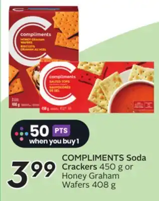 Sobeys COMPLIMENTS Soda Crackers offer