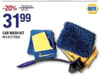 NAPA Auto Parts CAR WASH KIT offer