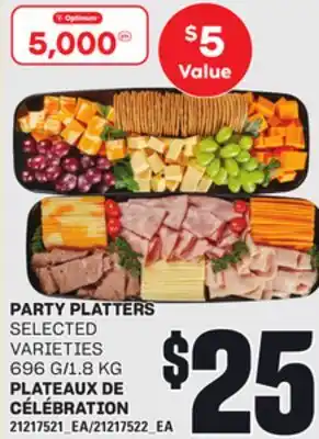 Independent Grocer PARTY PLATTERS, 696 G/1.8 KG offer
