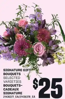 Independent Grocer SIGNATURE GIFT BOUQUETS offer