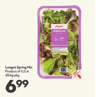 Longo's Longo's Spring Mix offer