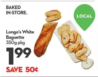 Longo's Longo's White Baguette offer