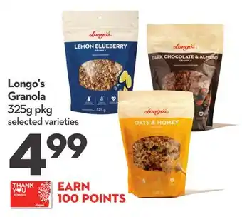 Longo's Longo's Granola offer