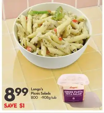 Longo's Longo's Picnic Salads offer