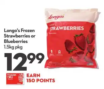 Longo's Longo's Frozen Strawberries or Blueberries offer