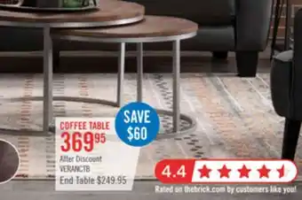 The Brick Veranasi Nesting Coffee Table - Mango Wash offer