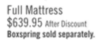 The Brick Serta Perfect Night Copper Mist Eurotop Full Mattress offer