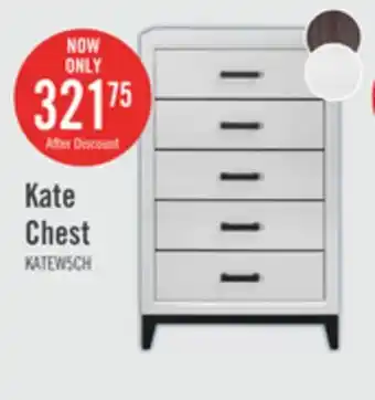 The Brick Kate Chest - White offer