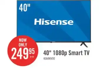 The Brick Hisense A4KV 40 FHD VIDAA TV offer