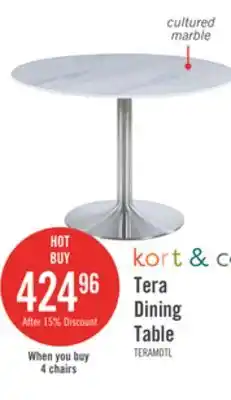 The Brick Tera Dining Table offer