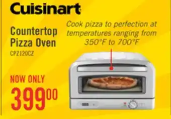 The Brick Cuisinart Indoor Countertop Pizza Oven - CPZ-120C offer